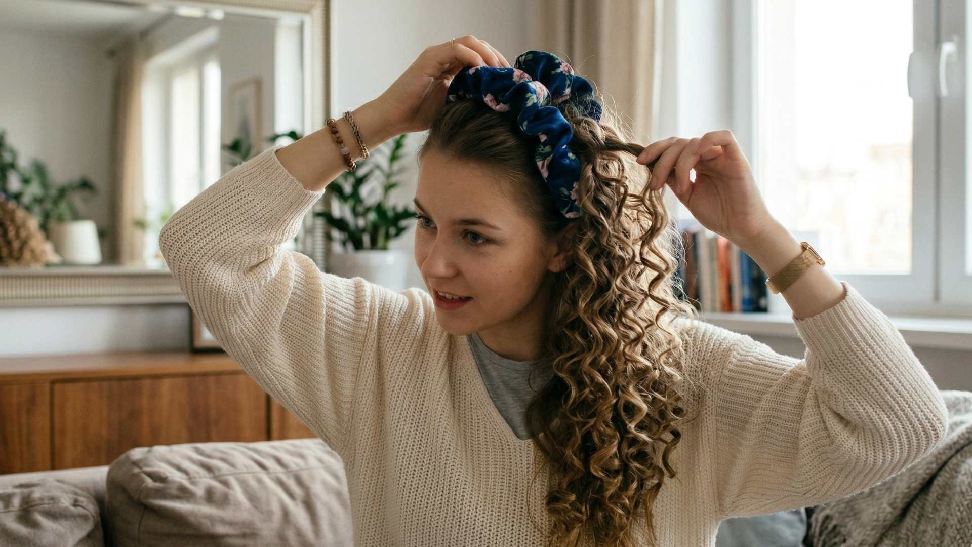 loki na scrunchie jak zrobic